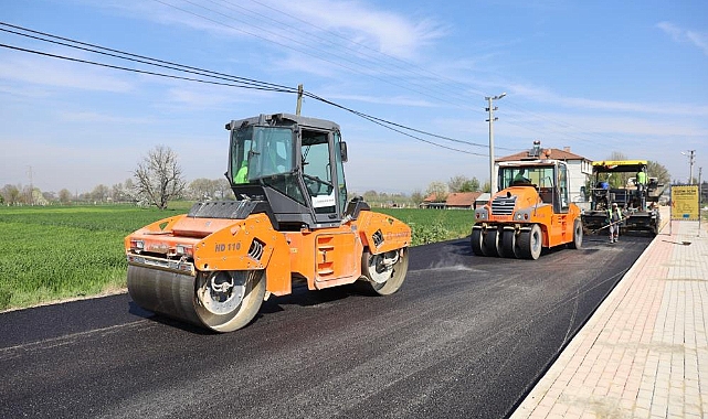 Bursa Büyükşehir’den İnegöl Kulaca Mahallesi’ne Modern Yol Çalışması