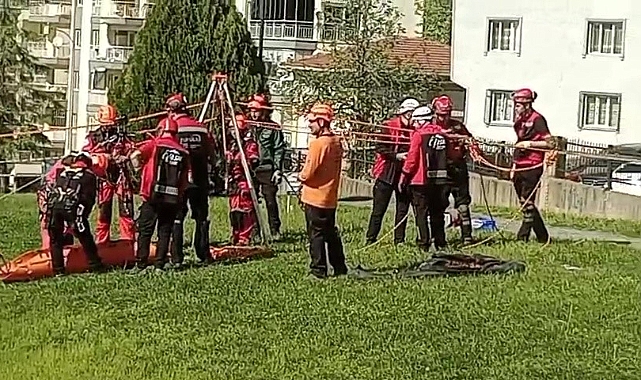 Bursa’da Arama Kurtarma Tatbikatı Gerçeğini Aratmadı