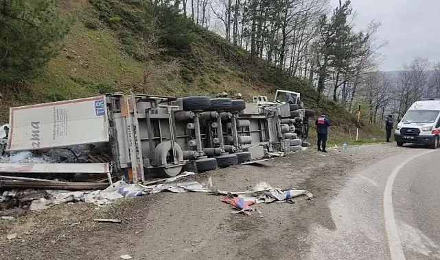 Bursa'da korkutan kaza