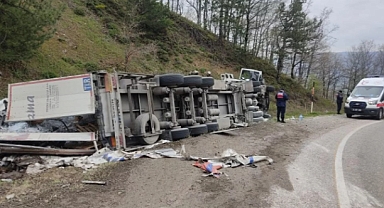 Bursa'da korkutan kaza