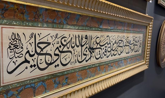 Bursa'nın Kalem Güzelleri Hat Sergisi Yoğun İlgi Gördü