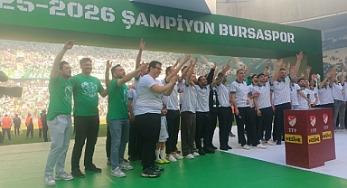 Bursaspor şampiyonluk kupasına kavuştu 
