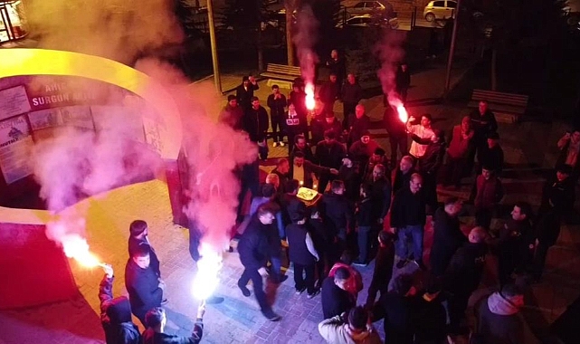 İnegöl’de Polis Ekiplerine ‘Kavga İhbarlı’ Sürpriz Kutlama