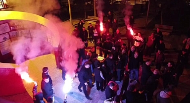 İnegöl’de Polis Ekiplerine ‘Kavga İhbarlı’ Sürpriz Kutlama