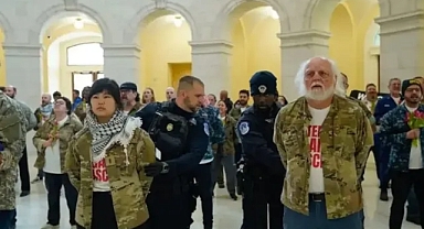 Washington’da İran Protestosu: Kongre’de Gözaltılar ve Savaş Karşıtı Eylem