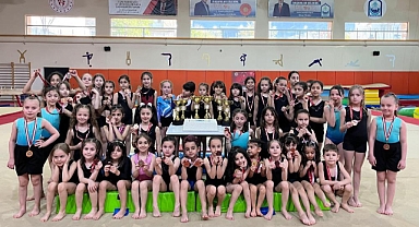 Yıldırımlı Jimnastikçiler TBMM Kupası’na Damga Vurdu