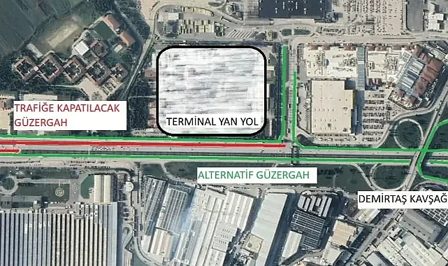 Bursa'da trafik düzenlemesi