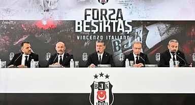 Beşiktaş’ta Vincenzo Italiano Dönemi Başladı! İmza Töreninde Yeni Dönem Mesajı