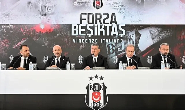 Beşiktaş’ta Vincenzo Italiano Dönemi Başladı! İmza Töreninde Yeni Dönem Mesajı