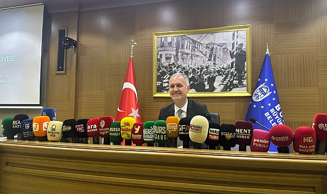 Bursa Büyükşehir Belediye Meclisi'ni Alper Taban yönetti
