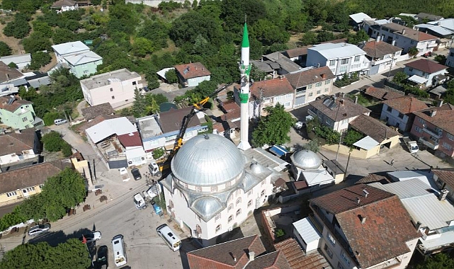 Bursa Büyükşehir Belediyesi’nden Camilerde Bakım ve Onarım Çalışmaları