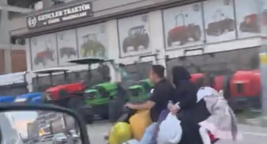 Bursa’da Elektrikli Scooter Üzerindeki Tehlikeli Yolculuk 