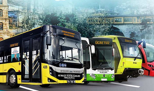 Bursa’da LGS Öğrencilerine Toplu Ulaşım Ücretsiz Olacak
