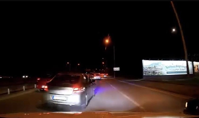 Bursa’da Trafikte Makas Atan Sürücü Can Güvenliğini Hiçe Saydı