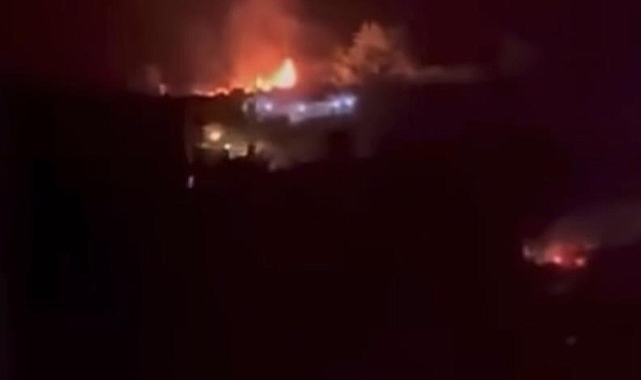 Bursa Nilüfer’de Bağ Evinde Yangın Korku Dolu Anlara Neden Oldu 