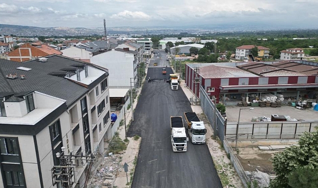 İnegöl’de Asfalt Çalışmaları Hız Kazandı: Bursa Caddesi Yenileniyor