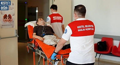 Kestel Belediyesi’nden ücretsiz hasta nakil hizmeti: Yüzlerce vatandaşa sağlık desteği