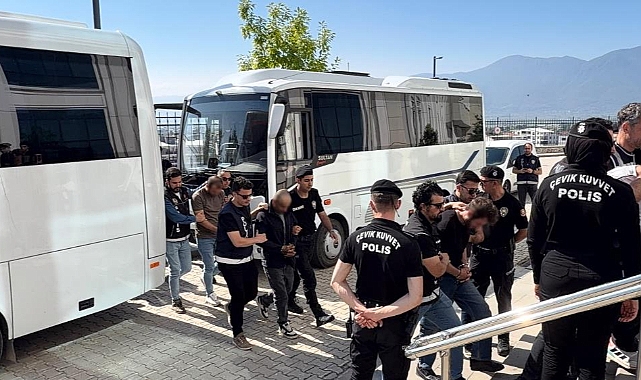 Orhangazi’de Hava Destekli Uyuşturucu Operasyonu: 23 Şüpheli Adliyeye Sevk Edildi