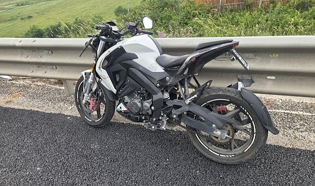 Orhangazi’de Virajda Savrulan Motosikletin Sürücüsü Ağır Yaralandı 