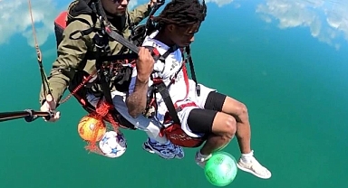 Yerli Camavinga Abdoul Hamid Diallo’dan İznik Gölü’nde Futbol Şovu