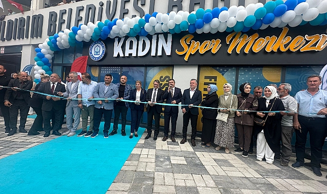 Yıldırım’da Kadınlara Özel Yeni Spor Merkezi Hizmete Açıldı