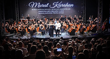64. Bursa Festivali Muhteşem Konserle Başladı