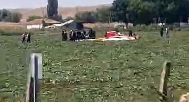 Ankara'da Eğitim Helikopteri Düştü: 2 Yaralı