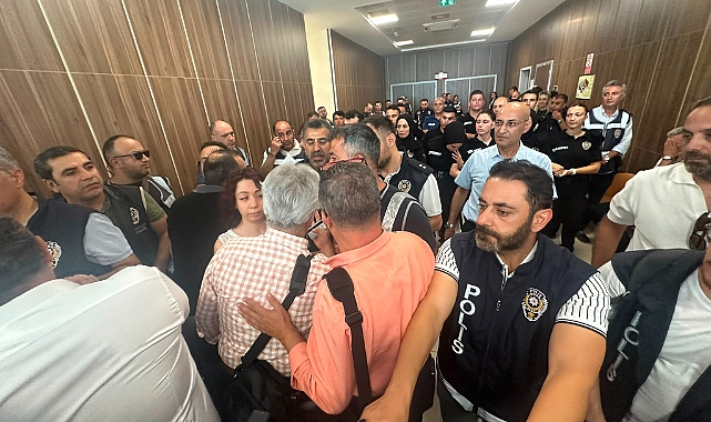 Mustafa Bozbey'in Davası Öncesi Gerginlik: Girişler sırasında arbede yaşandı