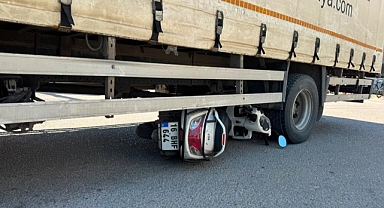 Bursa'da Kamyonetin Altında Kalan Motosiklet Sürücüsünden Acı Haber
