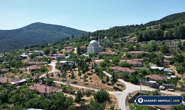 Bursa’da kırsal yollara 45 kilometrelik yenileme