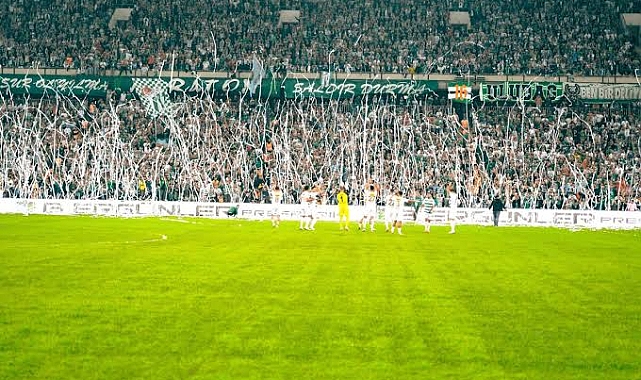 Bursaspor Taraftarı Atatürk Spor Kompleksi Matlı Stadyumu'nu Doldurdu 