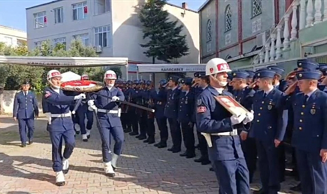 Emekli Binbaşı Özcan Yıldız Askeri Törenle Son Yolculuğuna Uğurlandı