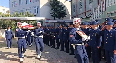 Emekli Binbaşı Özcan Yıldız Askeri Törenle Son Yolculuğuna Uğurlandı