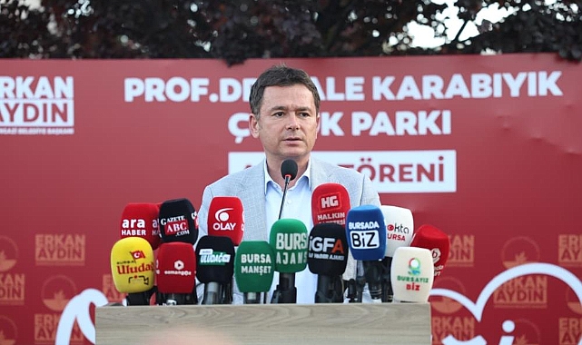 Osmangazi'de Lale Karabıyık'ın Adı Çocuk Parkında Yaşayacak